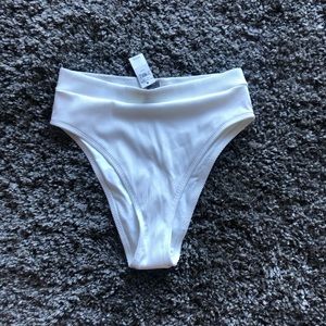 High waisted swimsuit bottoms